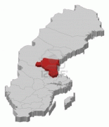 Bản đồ-Gävleborg-11241504-political-map-of-sweden-with-the-several-provinces-where-gavleborg-county-is-highlighted.jpg