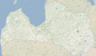 Kort (geografi)-Letland-latvia.jpg