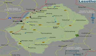 Carte géographique-Lesotho-Lesotho_regions_map.png