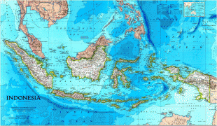 Kaart (kartograafia)-Indoneesia-Indonesiamap.jpg