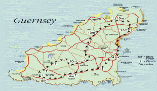 Kort (geografi)-Guernsey-final-route-map3.jpg
