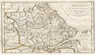 Kaart (cartografie)-Thessalië-1788_Bocage_Map_of_Thessaly_in_Ancient_Greece_(_the_home_of_Achilles)_-_Geographicus_-_Thessaly-white-1793.jpg