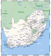 Kaart (kartograafia)-Lõuna-Aafrika Vabariik-SouthAfricaOMC.png