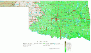 Bản đồ-Oklahoma-Oklahoma-contour-map-960.jpg