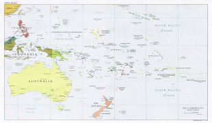 Kaart (cartografie)-Oceanië-oceania-map.jpg