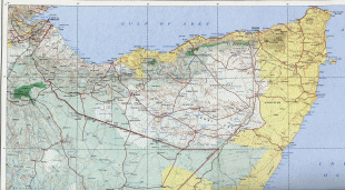Kaart (cartografie)-Djibouti (land)-djibouti_1968.jpg