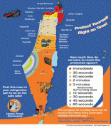 Kaart (kartograafia)-Iisrael-idf-israel-missile-threat-map.jpg