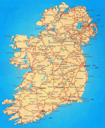 Kaart (cartografie)-Ierland (eiland)-map3.jpg