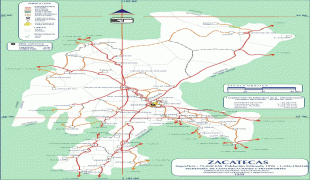 Bản đồ-Zacatecas-Zacatecas-road-map-1999.jpg
