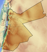 Ģeogrāfiskā karte-Jordānija-Jordan_location_map_Topographic.png