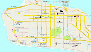 Kaart (cartografie)-Monrovia (Liberia)-monrovia-map10.jpg