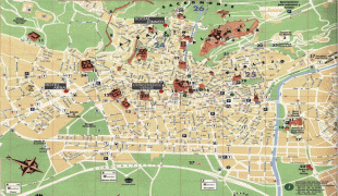 Географічна карта-Гранада-planoGranada.jpg