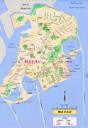 Kaart (cartografie)-Macau-Macau-Tourist-Map.jpg
