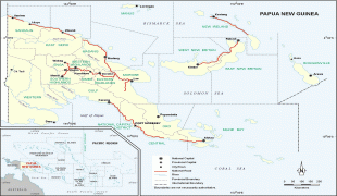 Географическая карта-Папуа — Новая Гвинея-Papua-New-Guinea-Map.gif