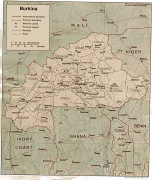 Географическая карта-Буркина-Фасо-Burkina-Faso-Map.gif