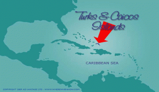 Kort (geografi)-Turks- og Caicosøerne-caribbean-map.jpg