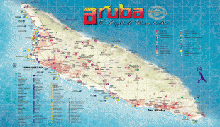 Карта (мапа)-Аруба-Aruba-Tourist-Map-2.jpg