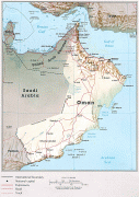 Географічна карта-Оман-Oman-Country-Map.jpg