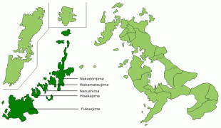 Carte géographique-Préfecture de Nagasaki-Map-GotoRetto-en.png