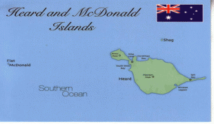 Kaart (cartografie)-Heard en McDonaldeilanden-HeardIslandMap.JPG