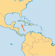 kajmanski otoci karta Географическая карта   Каймановы острова (Cayman Islands)   MAP[N  kajmanski otoci karta