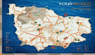 Kort (geografi)-Norfolk Island-Norfolk-Island-tourist-Map.jpg