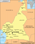 Kaart (kartograafia)-Kamerun-cameroon_map.jpg