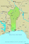Карта (мапа)-Бенин-benin.jpg