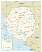 Karte (Kartografie)-Sierra Leone-sierra_leone_pol_2005.jpg