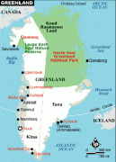 Kaart (kartograafia)-Gröönimaa-greenland-map.jpg
