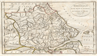 Kort (geografi)-Thessalien-Thessaly-white-1793.jpg