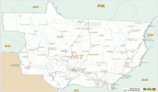 Bản đồ-Mato Grosso-Mato_Grosso_State_Federal_Highway_Map_Brazil_2.jpg
