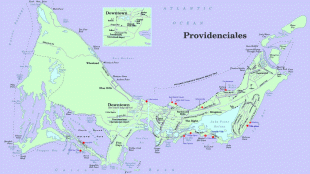 Hartă-Insulele Turks și Caicos-Providenciales.jpg