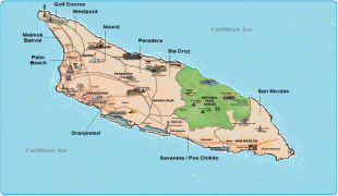 Географическая карта-Аруба-aruba.jpg