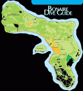 Bản đồ-Caribe thuộc Hà Lan-Bonaire-tourist-map.gif