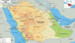 Mapa-Arábia Saudita-saudi-arabia-physical-map.gif