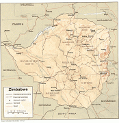 Χάρτης-Χαράρε-zimbabwe.gif