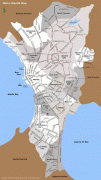 Kaart (cartografie)-Manilla-Metro_Manila_Map.jpg