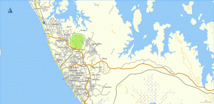 Kaart (kartograafia)-Libreville-libreville.jpg