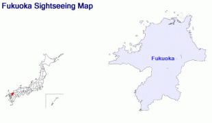 Carte géographique-Préfecture de Fukuoka-fukuoka.jpg