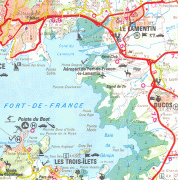 Bản đồ-Fort-de-France-Fort-de-France-area-Map.gif