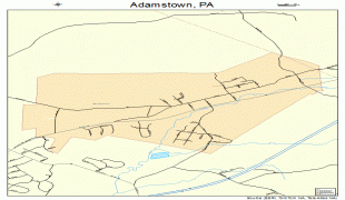 Zemljovid-Adamstown-adamstown-pa-4200364.gif
