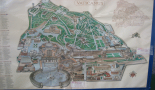 Kaart (cartografie)-Vaticaanstad-IMG_4166%2B-%2Bvatican%2Bmap.JPG