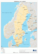 Karte (Kartografie)-Schweden-Sweden-Map.jpg