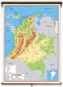 Kaart (kartograafia)-Colombia-academia_colombia_physical_lg.jpg