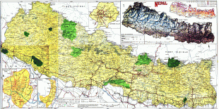 Карта (мапа)-Непал-nepal2mb.jpg