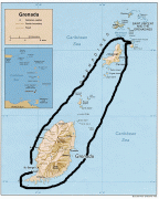 Kaart (cartografie)-Grenada-grenada%25252Bmap.gif