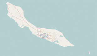 Kaart (kartograafia)-Curaçao-OSM_Curacao.png