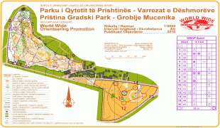 Kaart (cartografie)-Pristina-101110_pristina_short.jpg