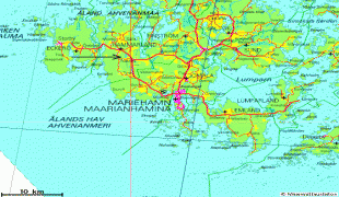 Kaart (kartograafia)-Maarianhamina linn-map4.gif